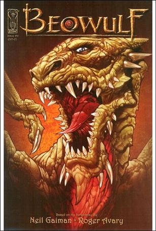 Beowulf (2007) issue 4-B Gabriel Rodriguez 1:10 Cover