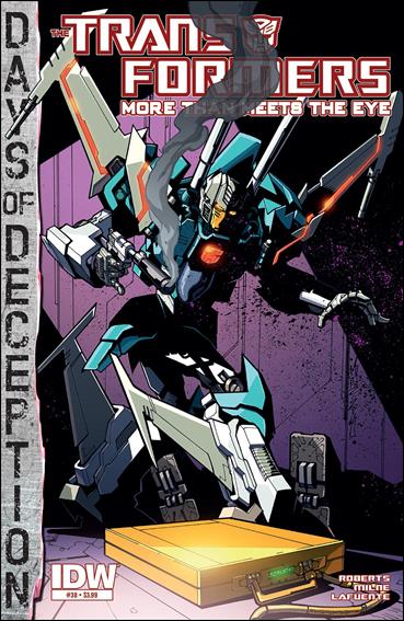 Transformers: More Than Meets the Eye (2012) issue 38 Alex Milne Cover