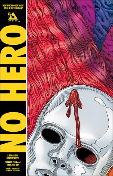 No Hero issue 3-D Auxiliary Cover 1/2000