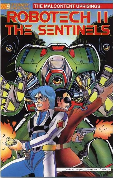 Robotech II: The Sentinels The Malcontent Uprisings issue 9