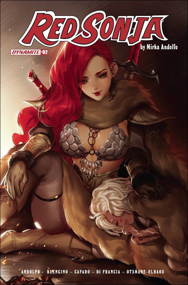 Red Sonja (2021) issue 2-F Leirix Li Cover