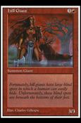 Magic the Gathering: 5th Edition (Base Set) card 240 Hill Giant