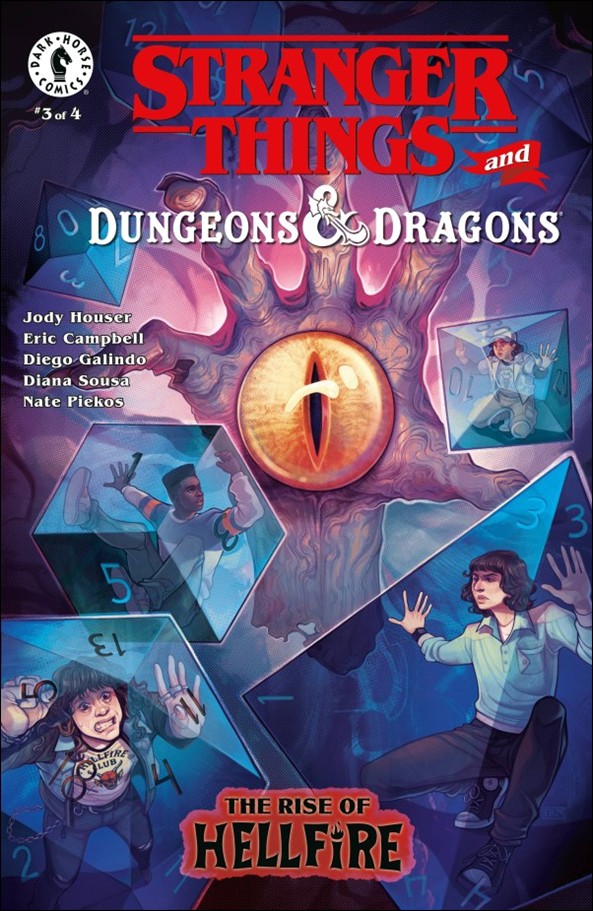 Stranger Things and Dungeons & Dragons: The Rise of Hellfire issue 3-B Elizabeth Beals Cover