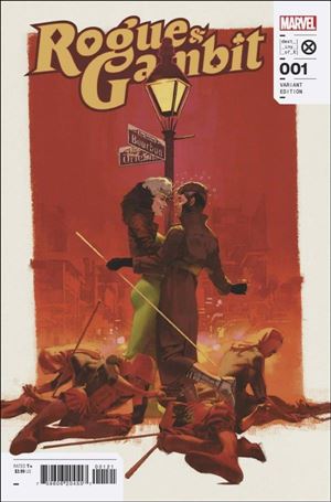 Rogue & Gambit (2023) issue 1-B Marc Aspinall Pulp Cover