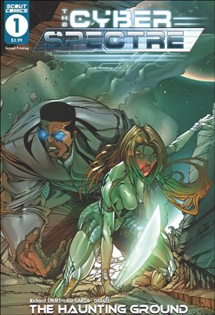 Cyber Spectre issue 1-E Ale Garza Second Printing Cover