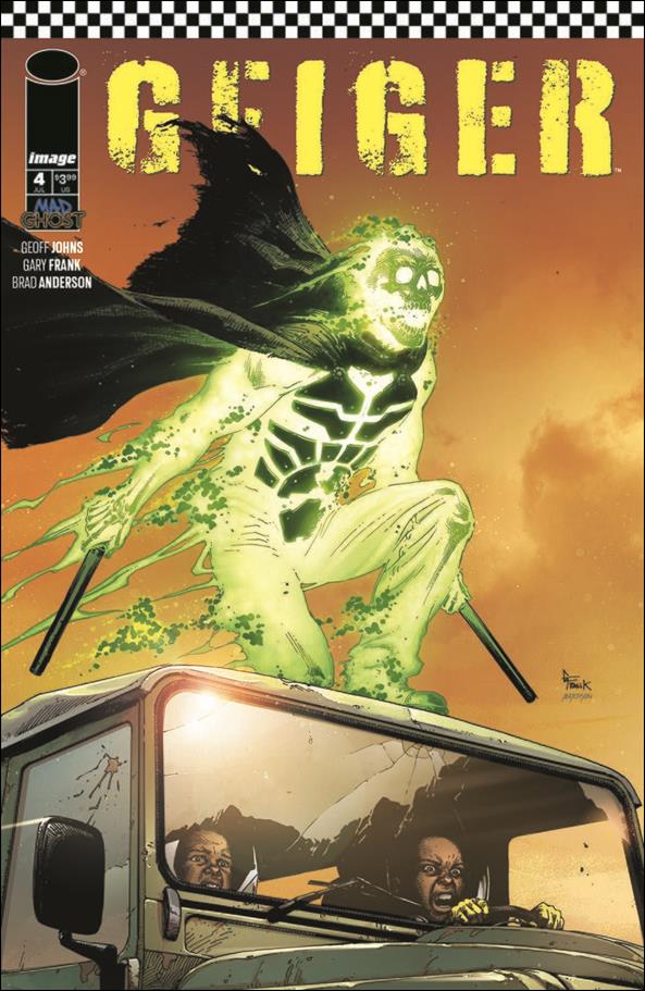 Geiger issue 4-D Gary Frank "Geiger" Cover