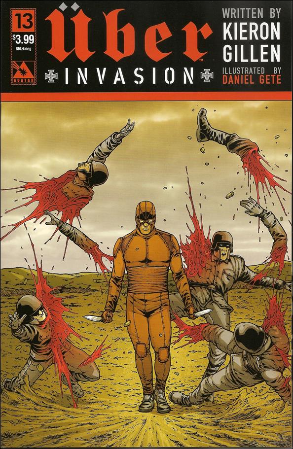 Uber: Invasion issue 13-D Daniel Gete Blitzkrieg Cover