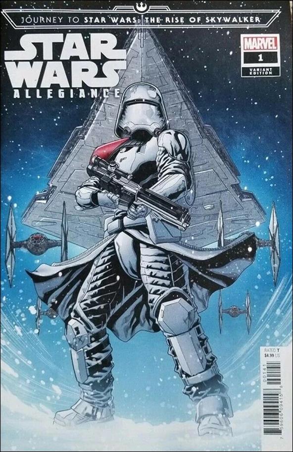 Journey to Star Wars: The Rise of Skywalker - Allegiance issue 1-D Will Sliney Target Black Series Mystery Box Cover