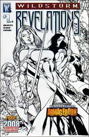 WildStorm Revelations issue 1-B Black & White Convention Cover