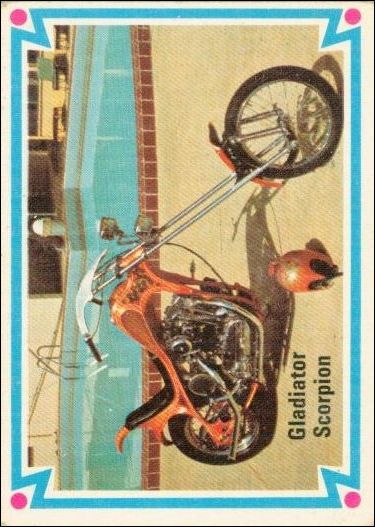 Choppers & Hot Bikes (Base Set) card 61 Gladiator Scorpion