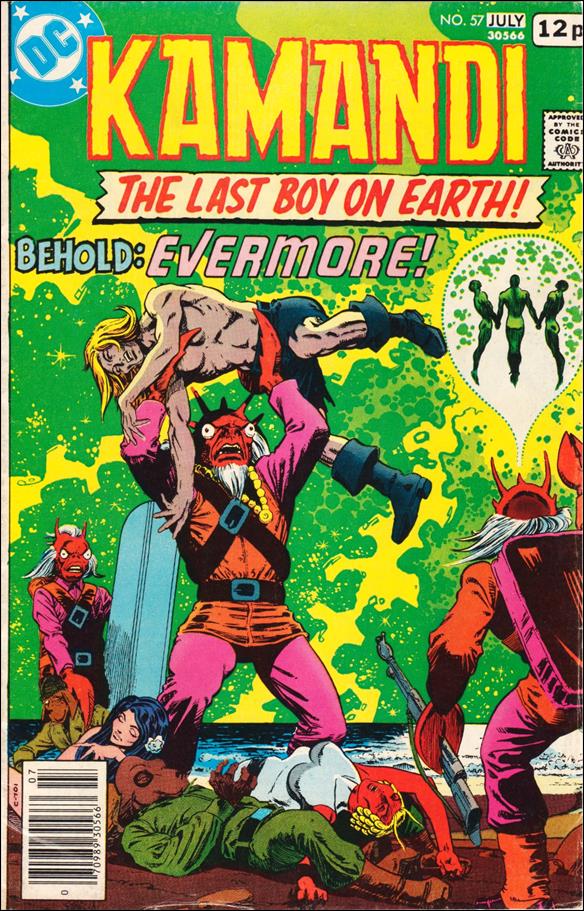 Kamandi, the Last Boy on Earth issue 57-B UK Price Cover