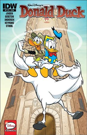 Donald Duck issue 7 Andrea Freccero Cover