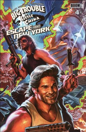 Big Trouble in Little China / Escape from New York issue 4-B Felipe Massafera Subscription Cover