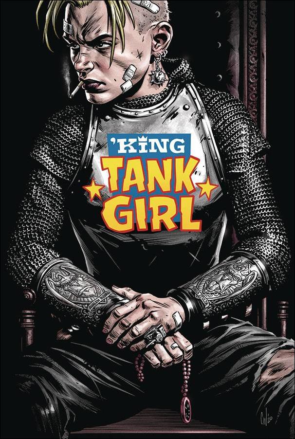 'King Tank Girl issue 3-B Chris Wahl Cardstock Cover