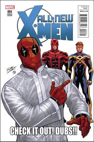All-New X-Men (2016) issue 4-B Ron Lim 1:10 Deadpool Cover