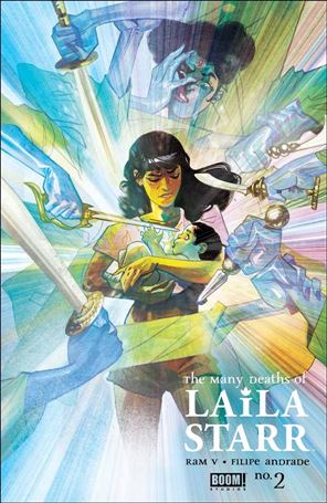 Many Deaths of Laila Starr issue 2-B Mike Del Mundo Foil Cover