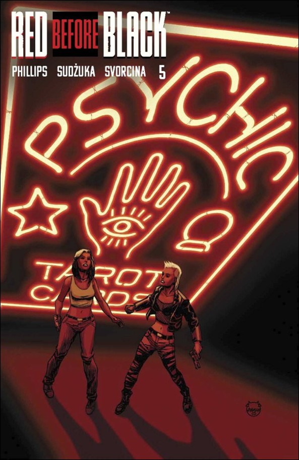 Red Before Black issue 5-B Dave Johnson Cover