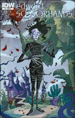 Edward Scissorhands issue 1-C Drew Rausch 1:10 Cover