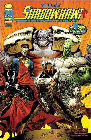 Last Shadowhawk issue 1-B Jim Valentino Cover