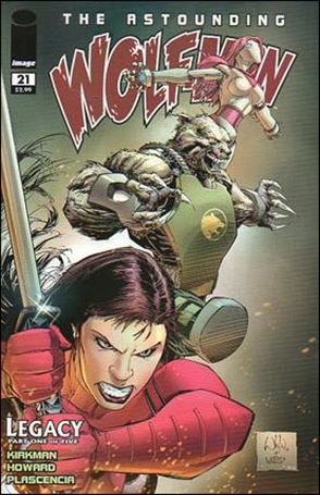 Astounding Wolf-Man issue 21-B Whilce Portacio Cover