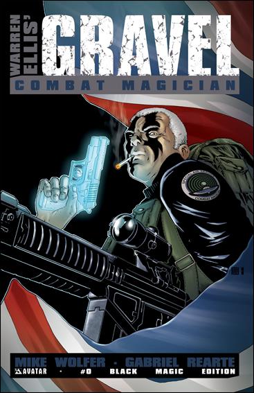 Gravel: Combat Magician issue 0-D Black Magic Cover