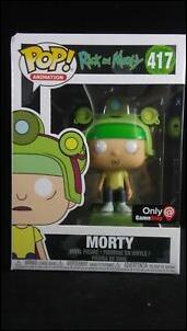 POP! Animation figure 417 Morty (Blips and Chitz)