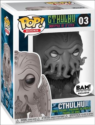 POP! Books figure 3-G Cthulhu (Black & White) BAM! Exclusive