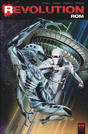 ROM: Revolution issue 1-D Ken Christiansen 1:10 Cover