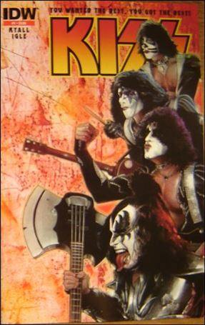Kiss (2012) issue 1-G 2nd Printing