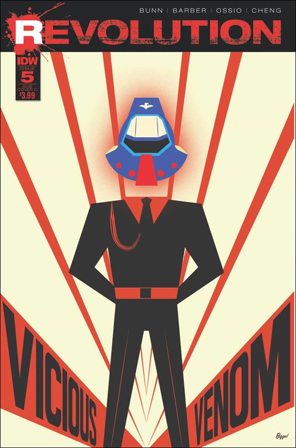 Revolution issue 5-D James Biggie Subscription Cover