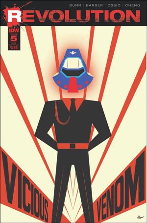 Revolution issue 5-D James Biggie Subscription Cover