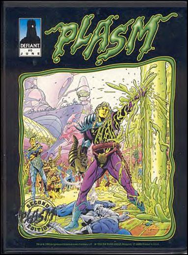 Plasm Zero Issue card 3-B Second Edition (Silver Stamped)