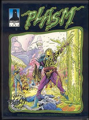Plasm Zero Issue card 3-B Second Edition (Silver Stamped)