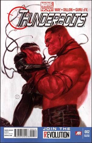 Thunderbolts (2013) issue 2-C Julian Totino Tedesco Cover (2nd Printing)