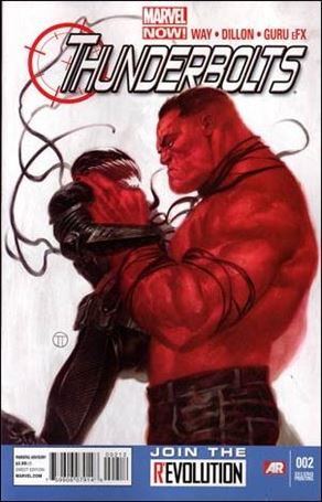 Thunderbolts (2013) issue 2-C Julian Totino Tedesco Cover (2nd Printing)