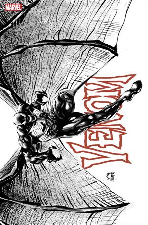 Venom (2018) issue 34-D Ryan Stegman 1:100 Black & White Cover