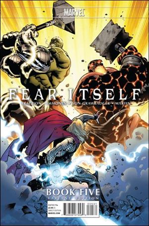 Fear Itself issue 5-B Stuart Immonen 1:25 Cover