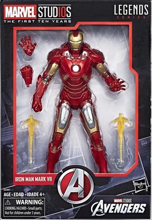 Marvel Legends: Marvel Studios First Ten Years figure 3 Iron Man Mark VII