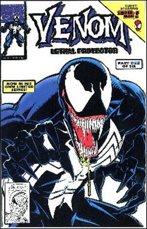 Venom: Lethal Protector (1993) issue 1-D White Misprint Cover
