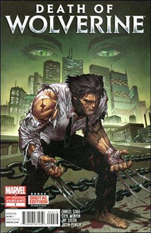 Death of Wolverine issue 2-G Steve McNiven Cover (3rd Printing)