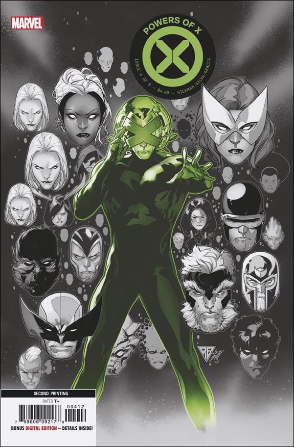 Powers of X issue 4-I R.B. Silva Cover (2nd Printing)