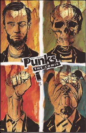Punks: The Comic issue 2-B Jeff Lemire Cover