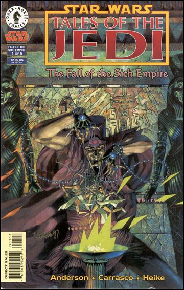 Star Wars: Tales of the Jedi - Fall of the Sith Empire issue 1 Duncan Fegredo Cover