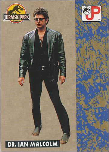 Jurassic Park (Base Set) card 16 Malcolm