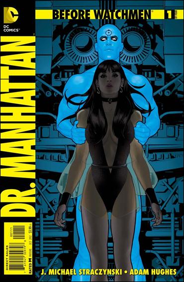 Before Watchmen: Dr. Manhattan issue 1 Adam Hughes Blue Cover