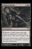 Magic the Gathering: Shadowmoor (Base Set) card 74 Polluted Bonds