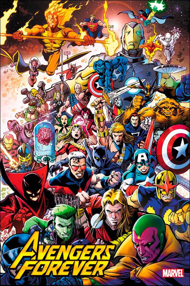 Avengers Forever (2022) issue 1-E Carlos Pacheco 1:50 Cover