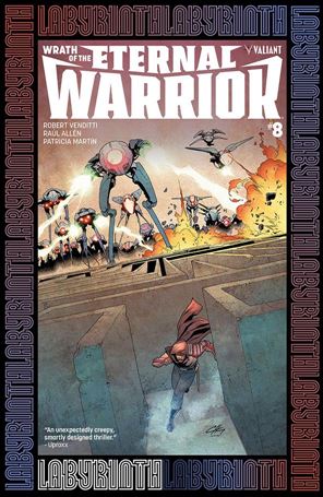 Wrath of the Eternal Warrior issue 8-C Clayton Henry Cover