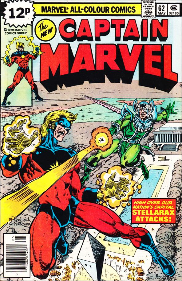 Captain Marvel (1968) issue 62-B UK Price Cover