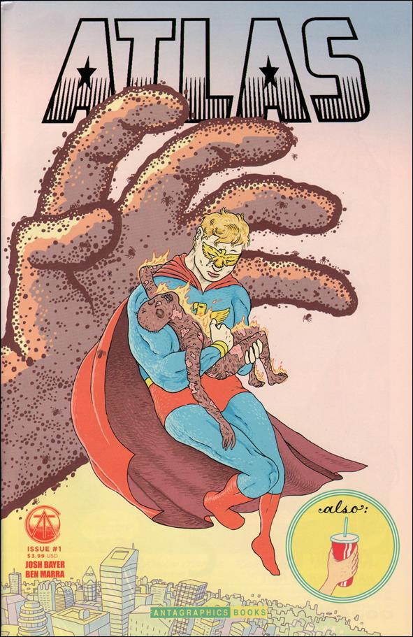 All Time Comics: Atlas issue 1 Anders Nilsen Cover